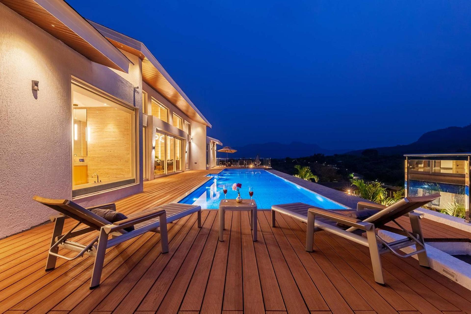 Stayvista'S Villa 107 At Canary Farms - Pure Veg With Huge Lawn, Pool And Home Theatre Лонавала Экстерьер фото