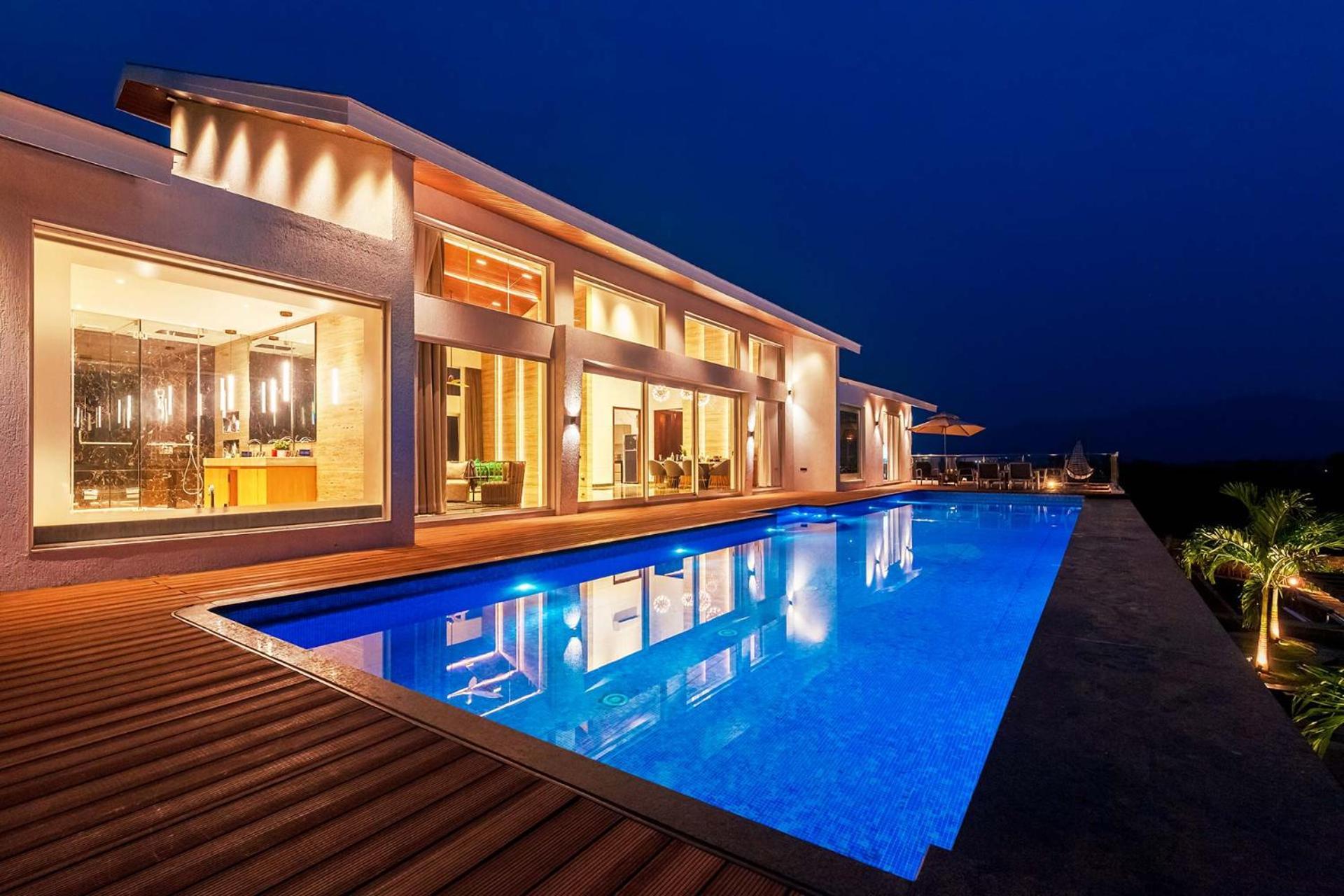 Stayvista'S Villa 107 At Canary Farms - Pure Veg With Huge Lawn, Pool And Home Theatre Лонавала Экстерьер фото