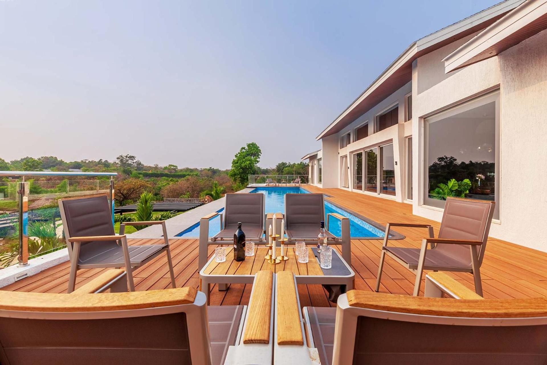 Stayvista'S Villa 107 At Canary Farms - Pure Veg With Huge Lawn, Pool And Home Theatre Лонавала Экстерьер фото